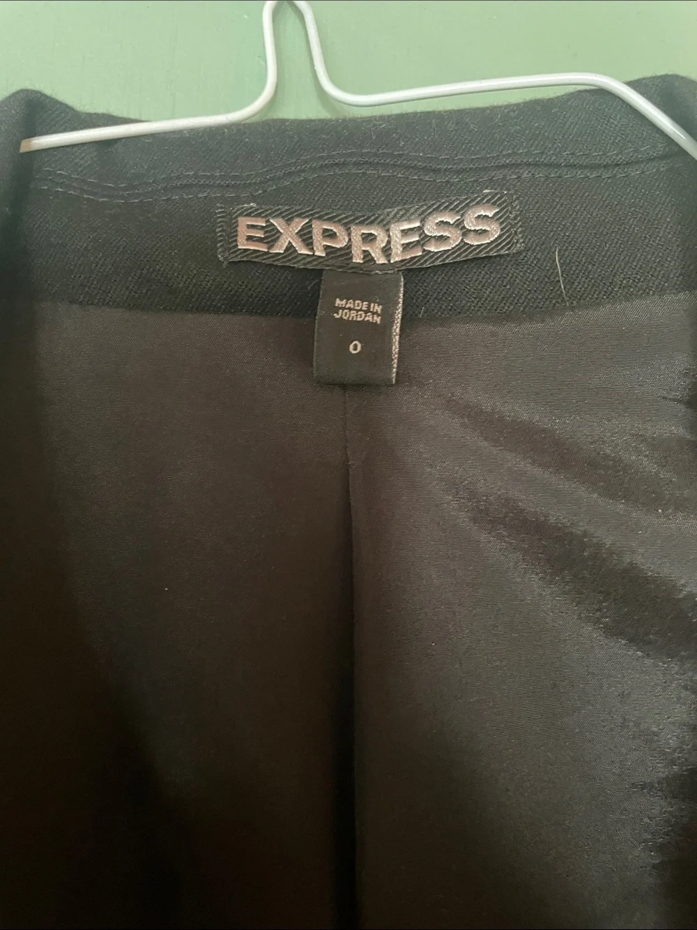 Express Black Single-Button Women's Blazer